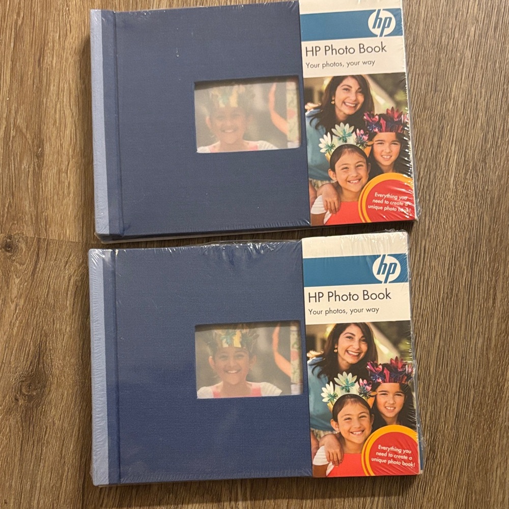 NIP HP PHOTO  BOOK SET OF 2